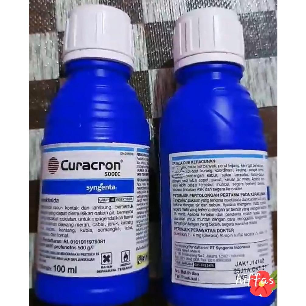 Promo Habis Curacron 100 Ml Insektisida Basmi Hama Ulat,Kutu,Semut Pada Tanaman Hias,Anggrek,Buah,Sa