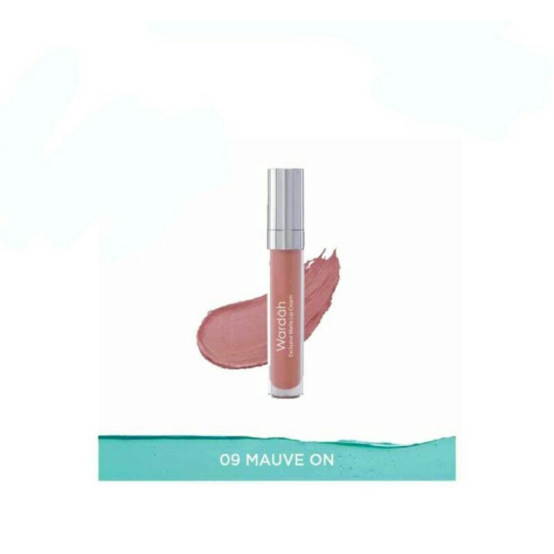 Wardah Excluisve Matte Lip Cream 09 MauveOn 4G