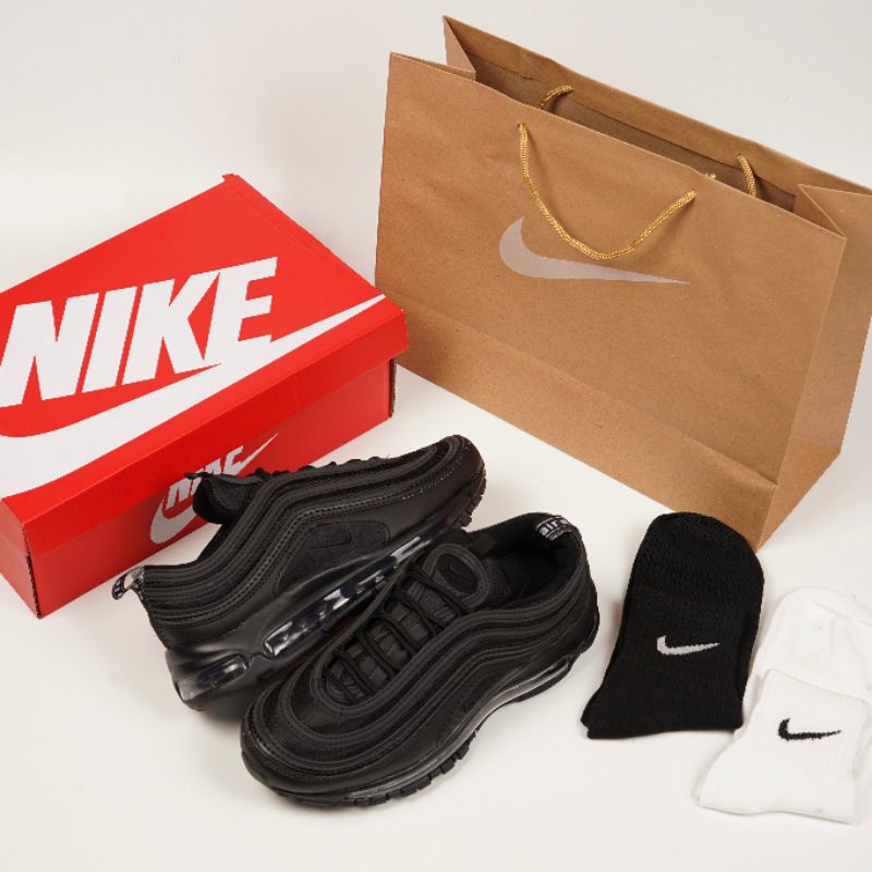 Nike Air Max 97 Triple All Black unisex 100% Original BNIB mubarak