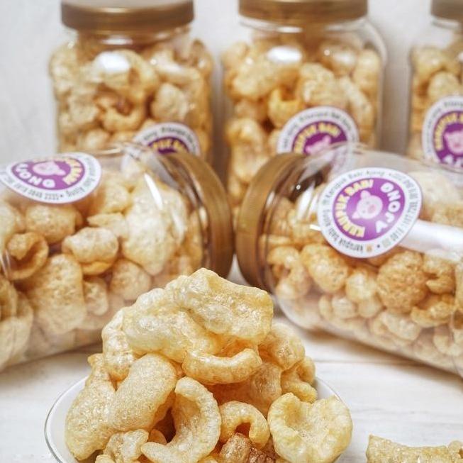 

Kerupuk babi toples 1.7L