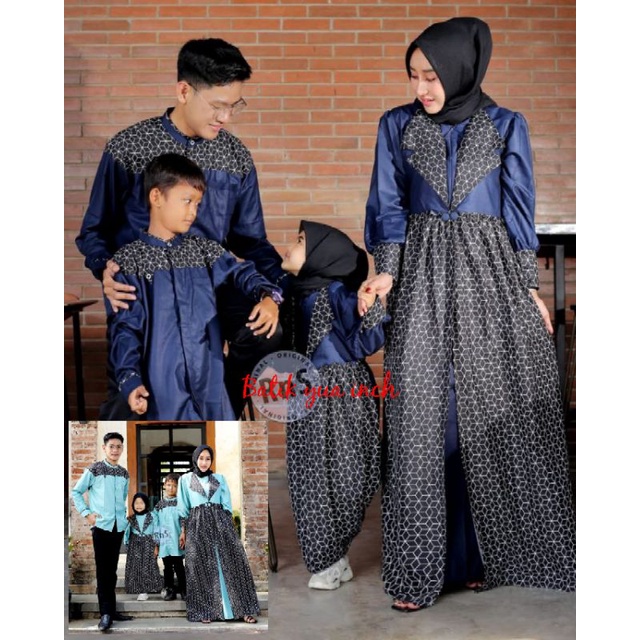 SARIMBIT KELUARGA//COUPLE BATIK FAMILY RAYA SERIES//SET FAMILY EID SERIES//TERBARU BATIK COUPLE KELU