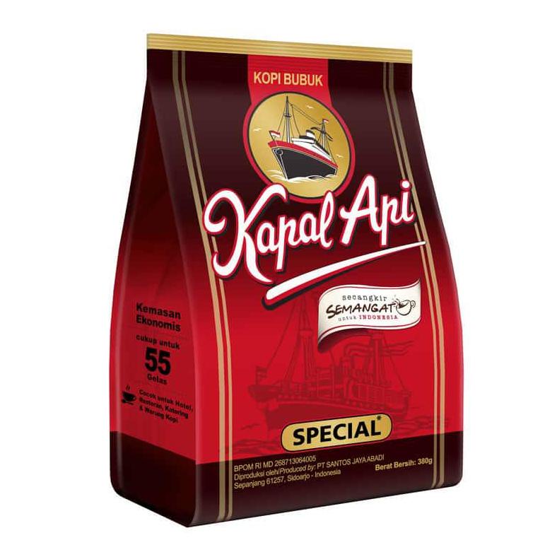

Bisa Cod Kapal Api Special Merah Kopi 2 x 380 gr ~