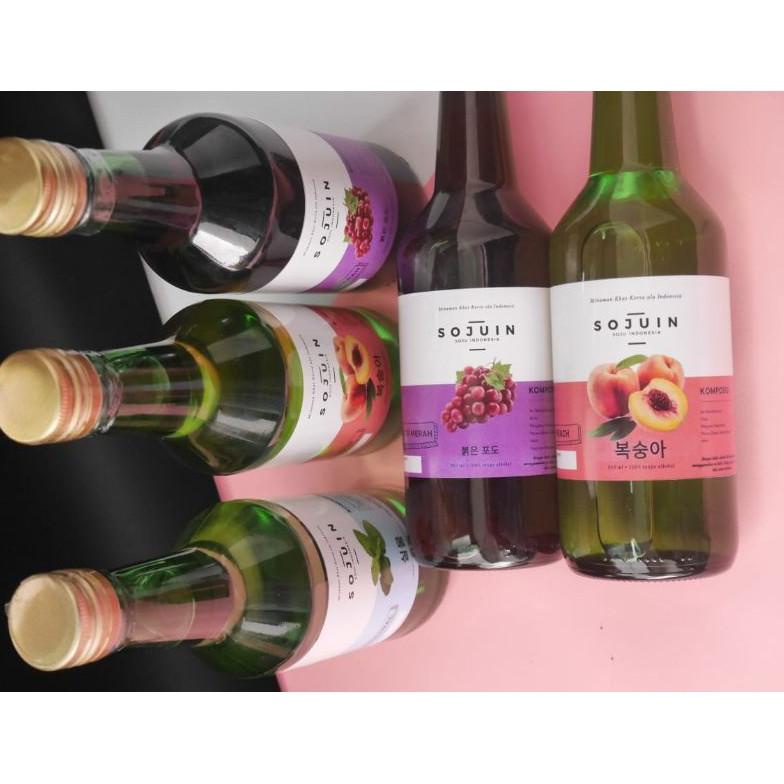 

(BAYAR DITEMPAT) sojuin soju halal 100% original/sparkling water korea ~