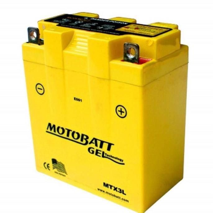 Aki Motor Kering Honda Gl Max Motobatt Mtx3L Promo