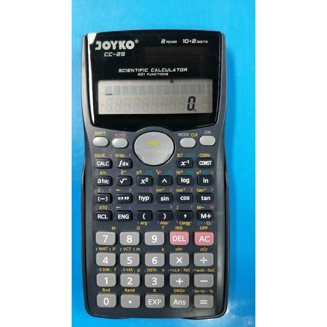 

Terlaris Kalkulator Joyko Cc 25 Setara Casio Fx 991 Ms Scientific Calculator