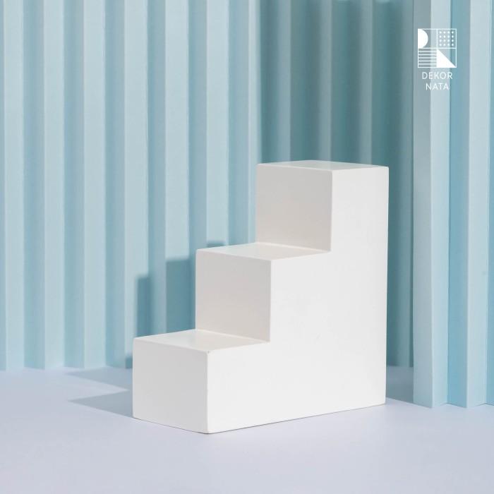 Terlaris White Stair Props / Properti Foto Makanan / Properti Foto Produk