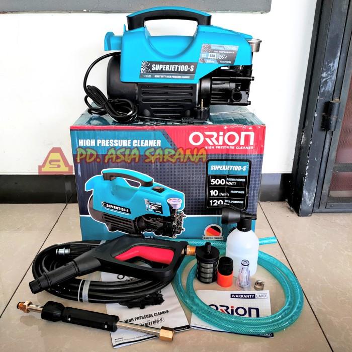 Terlaris Mesin Steam Super Jet Cleaner 100S Orion Set / Alat Cuci Mobil Motor