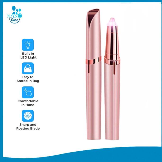 Eyebrow Trimmer Alat Cukur/Pencukur Bulu Alis Elektrik Mini Portable