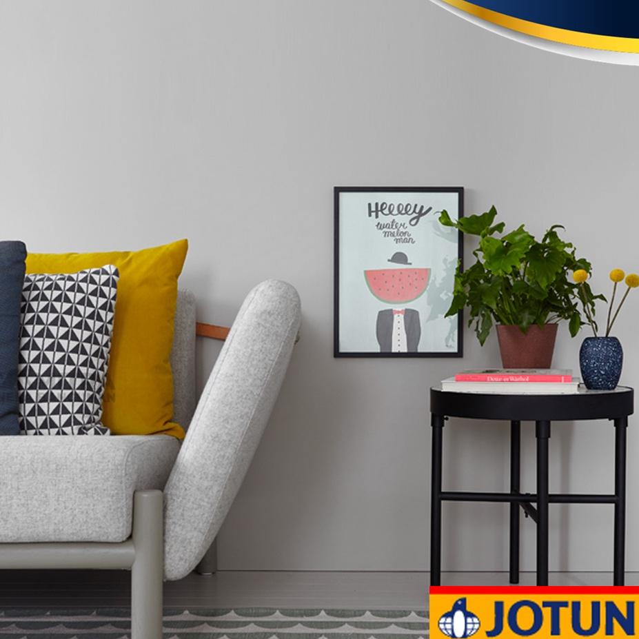 Laris Lagi CAT TEMBOK INTERIOR EKSTERIOR JOTUN PLATINUM 9911 / ABU-ABU