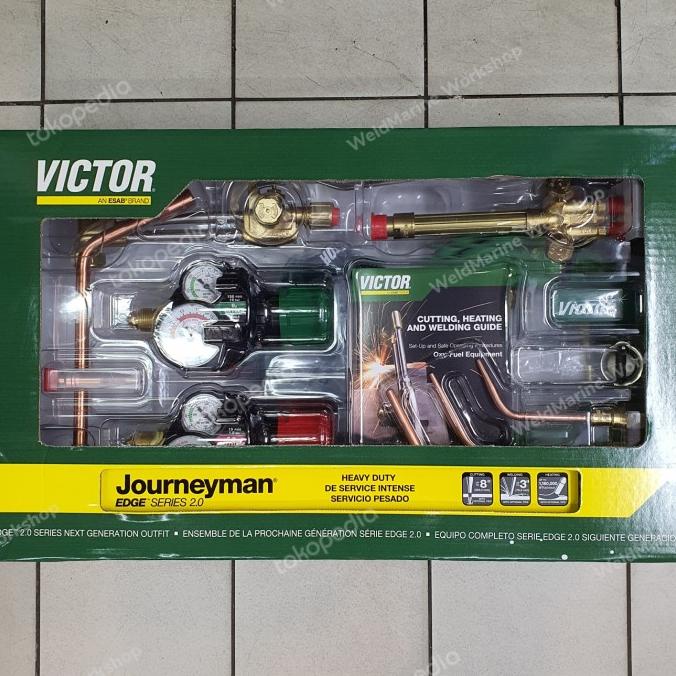 victor journeyman welding set
