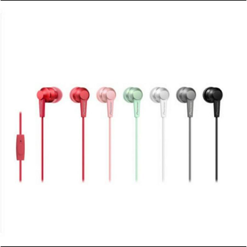 Pioneer SE-C3T Earphone With Microphone Headset Original Garansi Resmi IMS