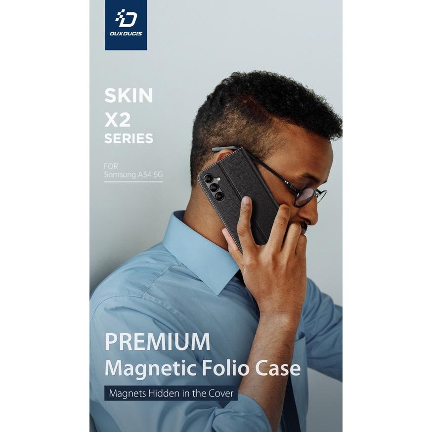 Samsung A34 5G / A54 5G Case Skin X2 Magnetic Folio Case