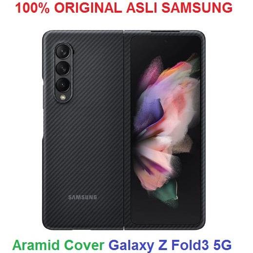 Samsung Aramid Cover Galaxy Z Fold3 5G Fold 3 5G Original 100%