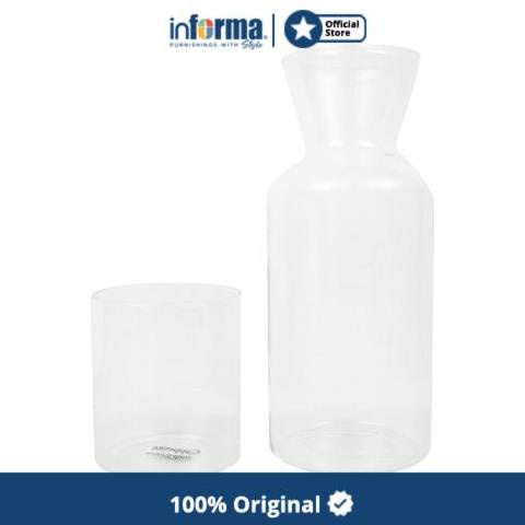 Informa - Appetite 600 Ml Botol Kaca Dengan Cangkir