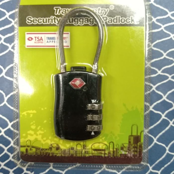 Terlaris Gembok Sling Tsa / Gembok Koper Tsa / Gembok Koper / Gembok Angka