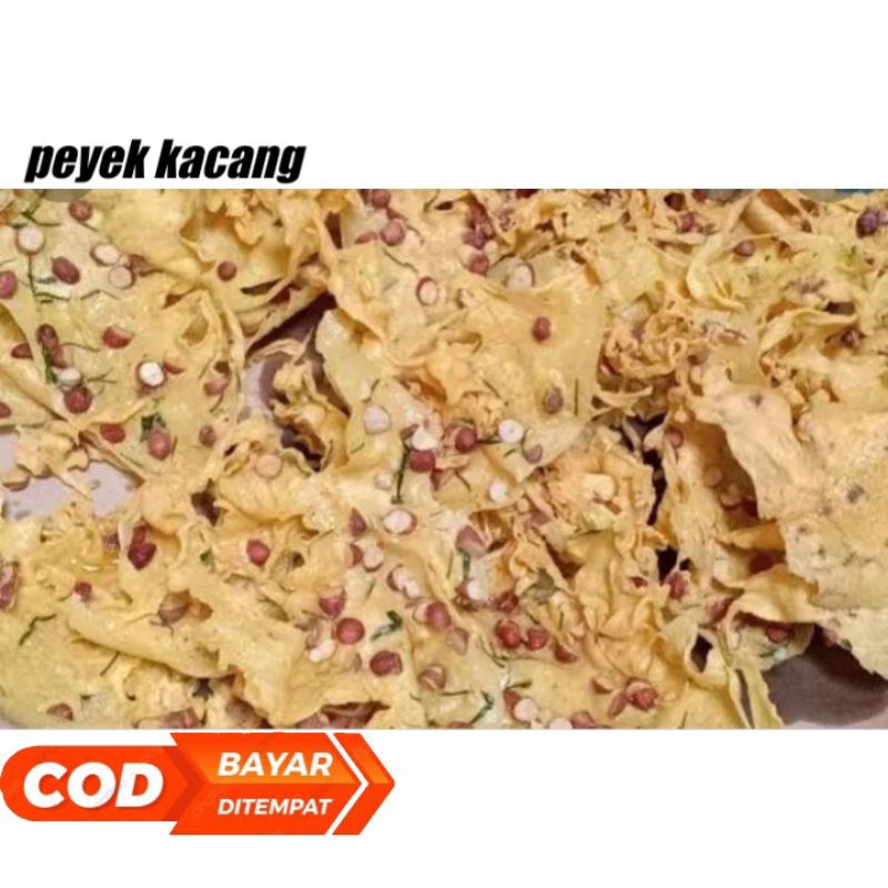 

PEYEK KRIUK KRIUK 350 GRAM KANGSRENG RENYAH DAN GURIH REMPEYEK KACANG TANAH KACANG IJO