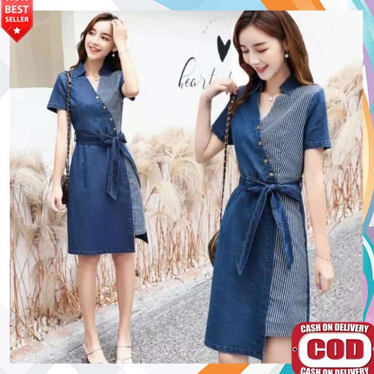 Dres Wanita Dewasa Terbaru 2023 Korea Jumbo Tunik Busui Bahan Melar Adem Gaun Wedding Pakaian Cewek 
