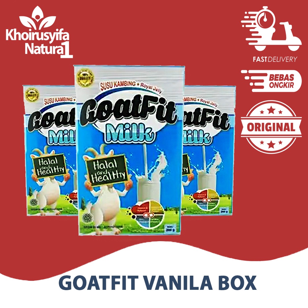 

SUSU KAMBING GOATFIT MILK 200 GRAM ORIGINAL