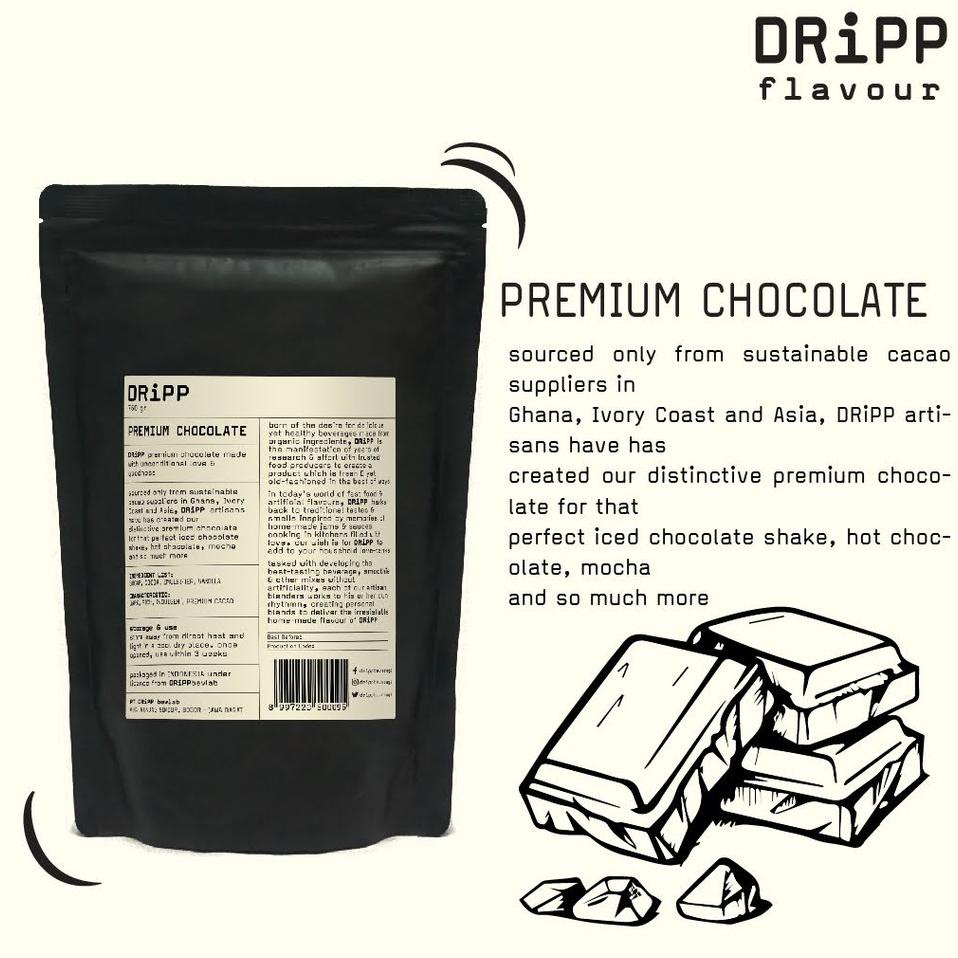 

Dripp Powder Preum Chocolate - Perasa Numan Berbentuk Bubuk Coklat Untuk Horeca