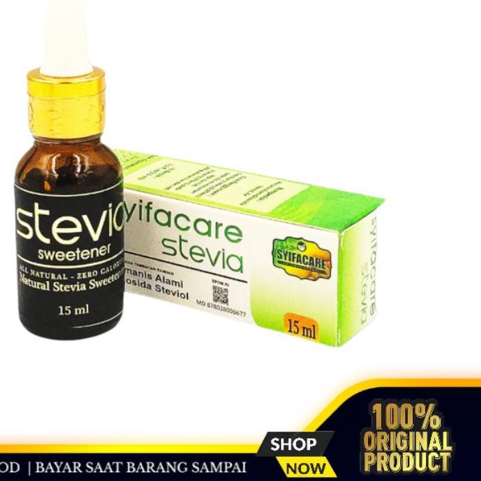 

✨SHOPEE MALL✨ Gula Nol Kalori Stevia Cair | Syifa Care Asli 