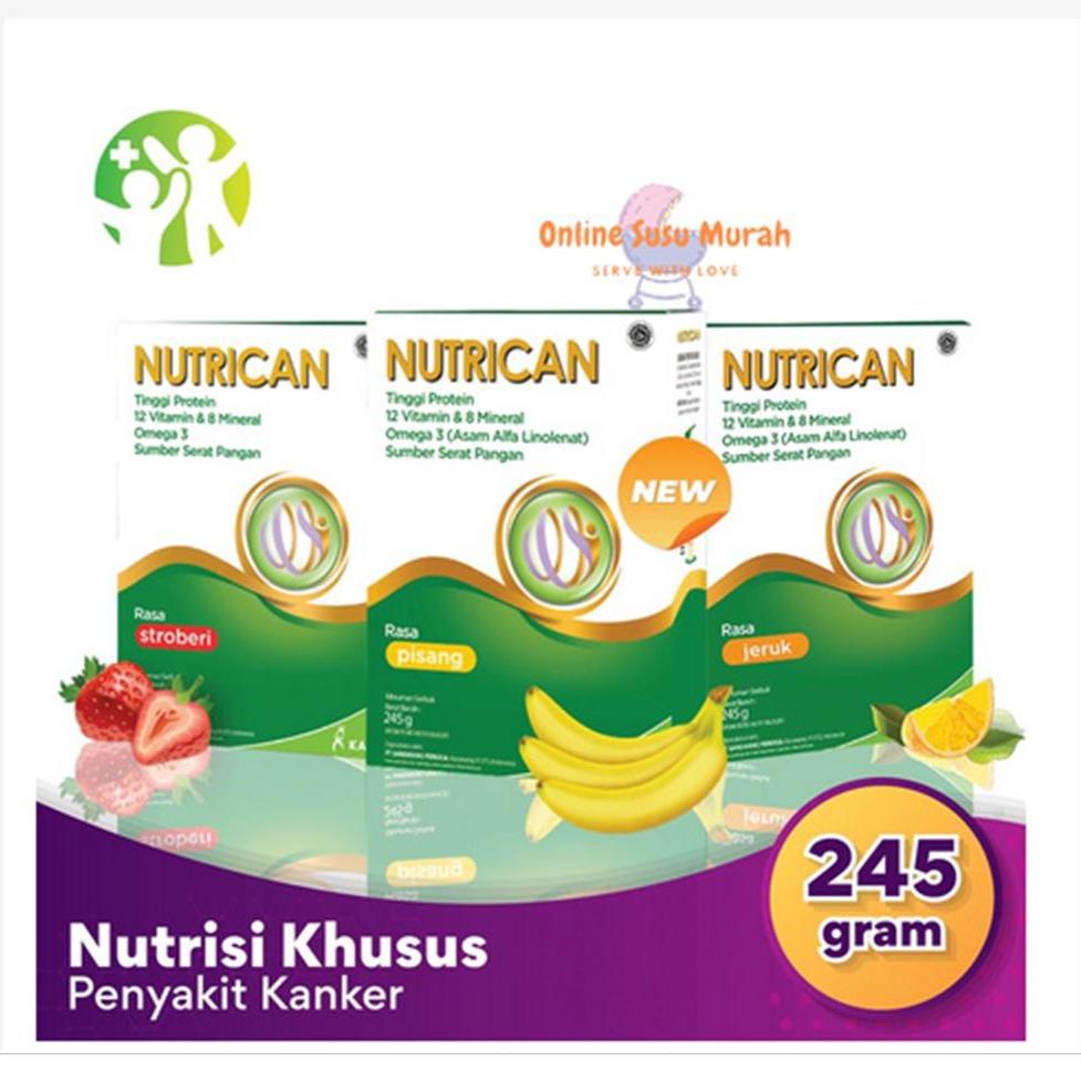 

✨TERBARU✨ NUTRICAN SUSU TINGGI PROTEIN NUTRISI KHUSUS PASIEN KANKER 245 GRAM murah