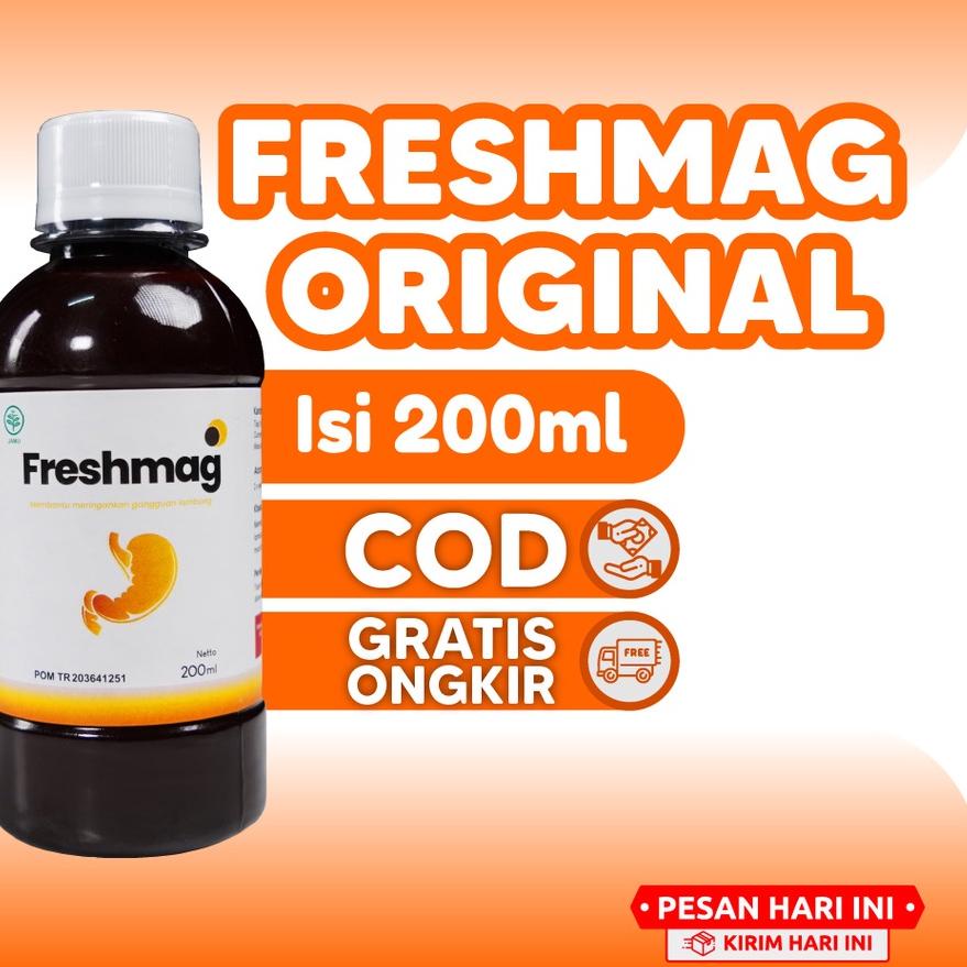 

️✔️✔️ Freshmag Original Obat Asam Lambung Kronis Atasi Maag Mag Gerd Mual Muntah Gerd Presmag Freshmagh Fresh Maag Isi 200ml buruan