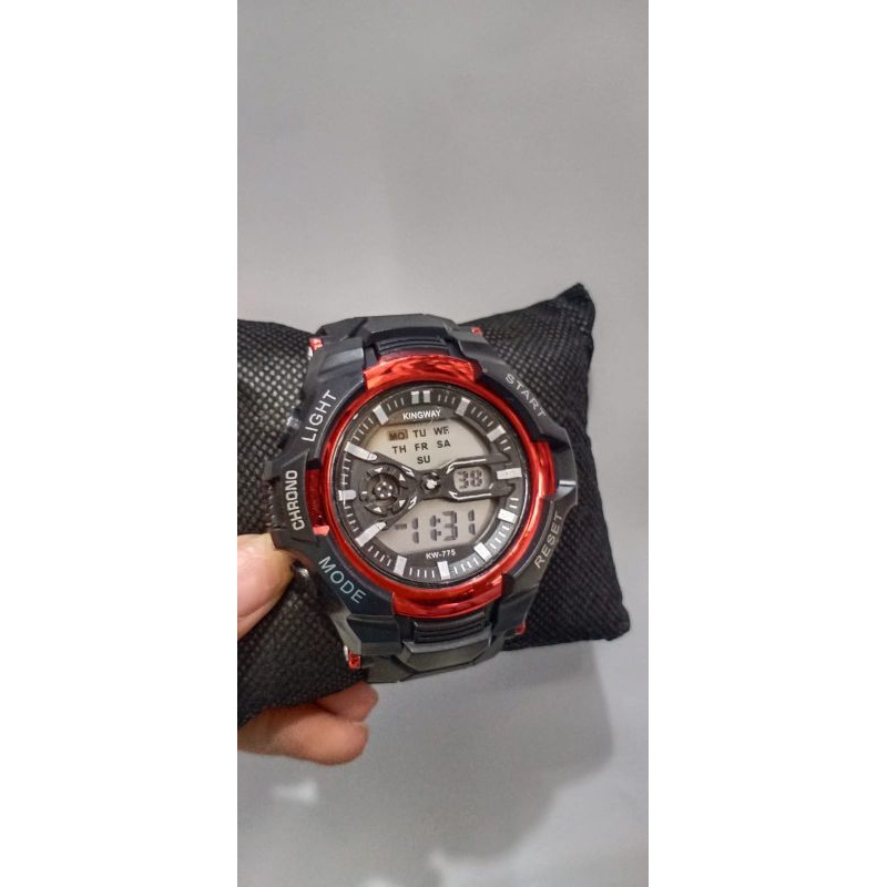 JAM TANGAN PRIA DIGITAL SPORT KINGWAY WATERPROOF