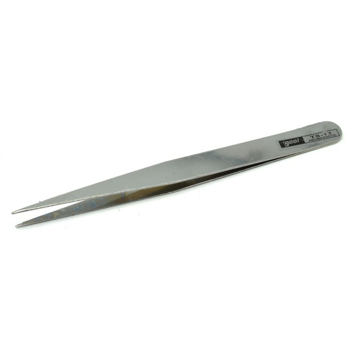 Pinset Lurus Laboratorium Stainless Steel - TS-12