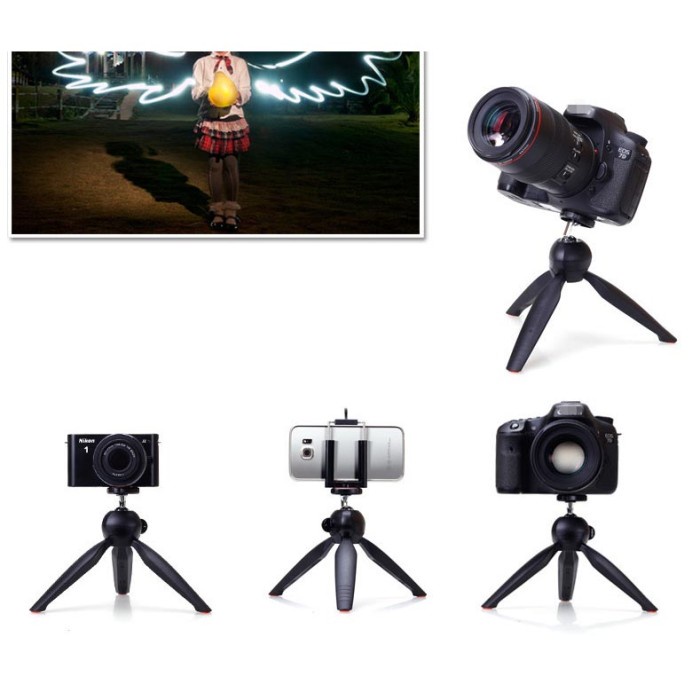 Portable Mini Tripod Panoramic Rotation - YT-228