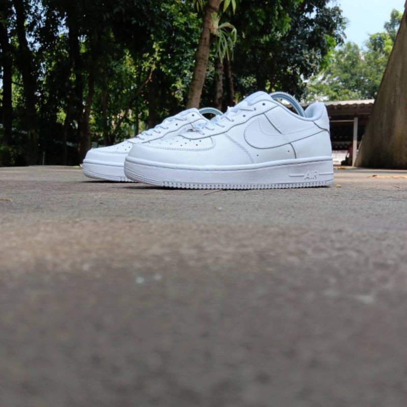 [BEST SELLER] SEPATU KETS PUTIH. NK AIRFORCE 1ONE FULL PUTIH. GRADE ORI. 36-44