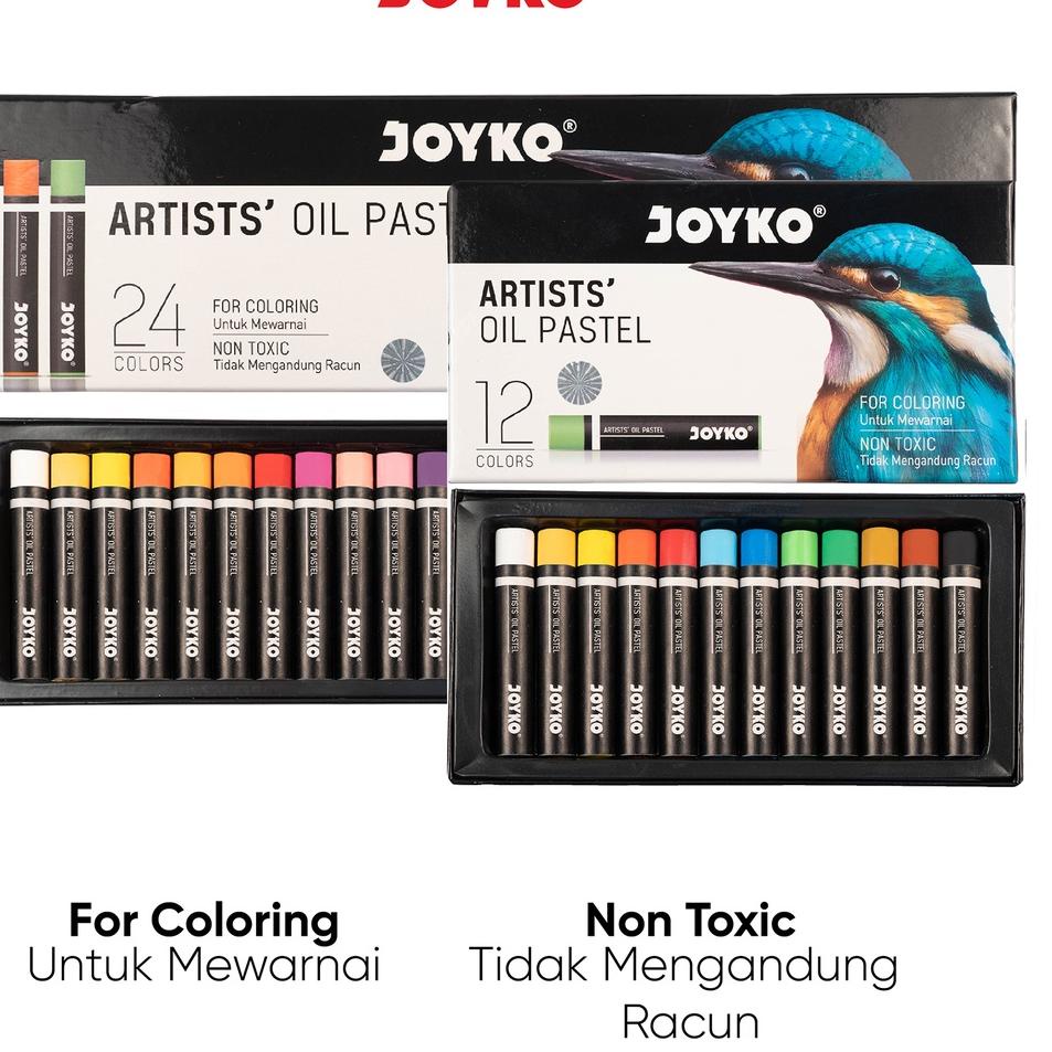 

Testimoni Artists Oil Pastel Krayon Minyak Joyko OP-ART Warna Colors Pasti Spesial