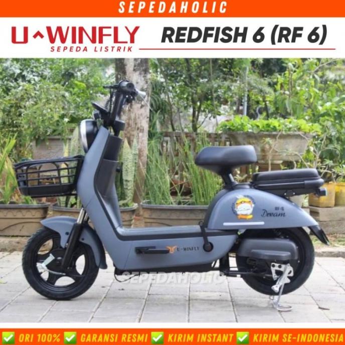 Sepeda Listrik UWINFLY REDFISH 6 / RF 6 / RF6 Electric E Bike 500 Watt