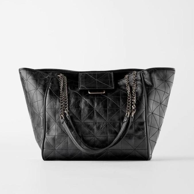 Zara Bag Rocker Tote Ori / Tas Nded Wanita / Nded / Import Zara Wahdanastore_