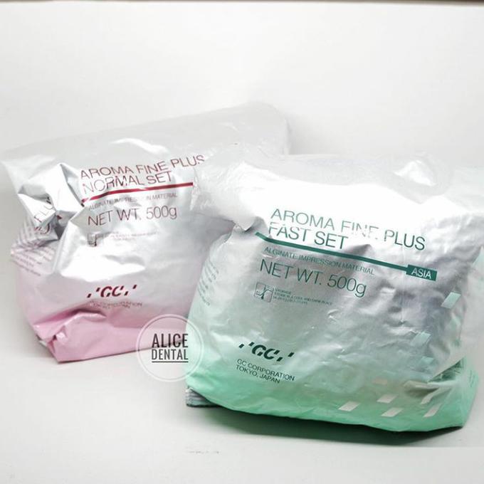 Alginat aroma fine plus GC / alginate normal fast set / bahan cetak