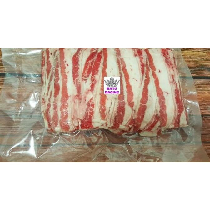 

Ready Stok Usa Beef Slice / Daging Sapi Slice Tipis @1Kg - Super Toko_Quirinus