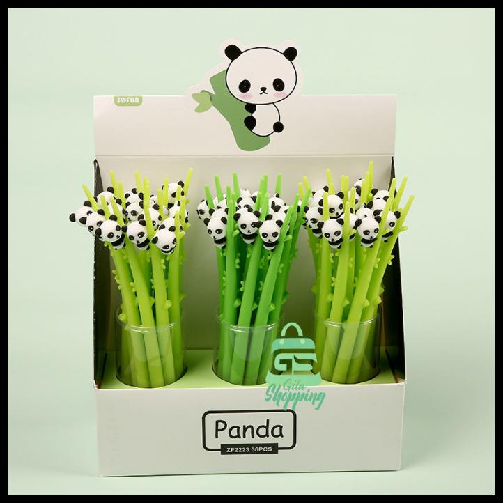

Pulpen Gel Panda / Pena Lucu Imut Korean Gel Pen - Zf2223