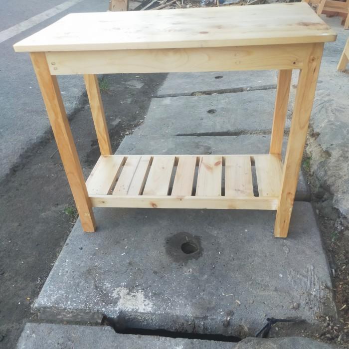 Terlaris Meja Rak Meja Kompor Meja Aquarium 804565Cm Full Kayu Jati Belanda