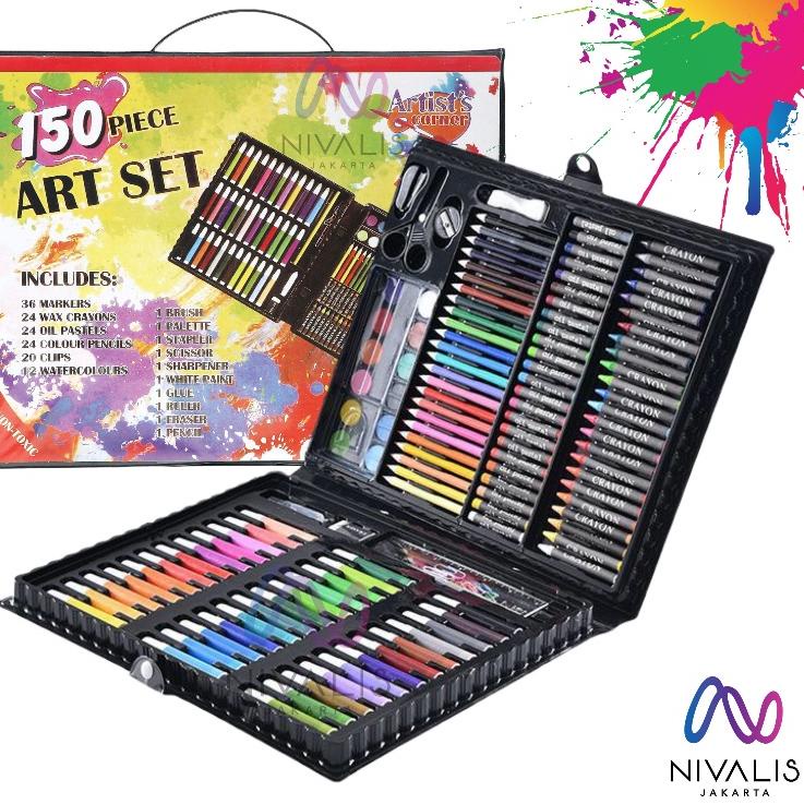 

Harga Obral NIVALIS JAKARTA ART SET 150 PCS CRAYON FULL SET 150PCS PERALATAN GAMBAR LUKIS PENSIL WARNA 1 SET COLOURING PENSIL