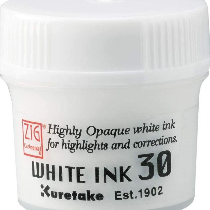 

Kuretake Zig Cartoonist White Ink 30 Ml