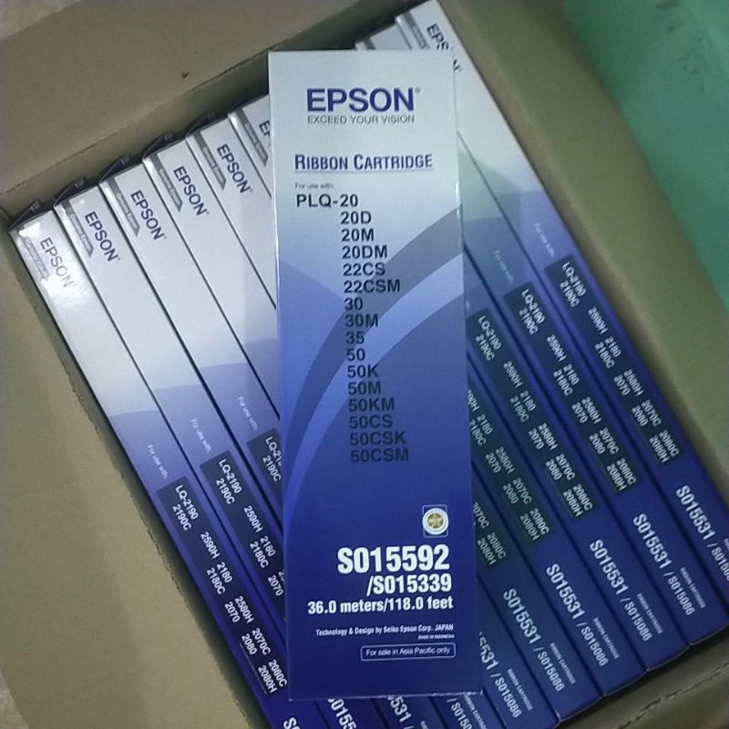 PITA EPSON RIBBON CATRIGED PLQ20/PLQ30 ORIGINAL(ISI 3)
