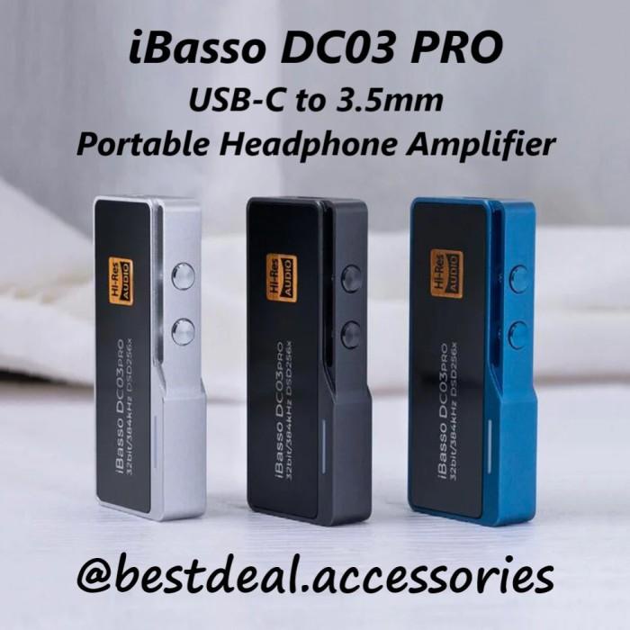 Terlaris Ibasso Dc03 Pro Usb-C To 3.5Mm Portable Headphone Amplifier Dongle