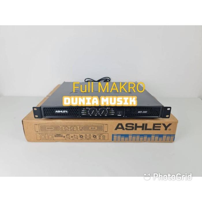 Terlaris Power Amplifier Ashley Ms300 Ms 300 Original