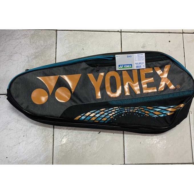 Tas Raket Badminton YONEX BA42126EX Team racquet bag Camel Gold