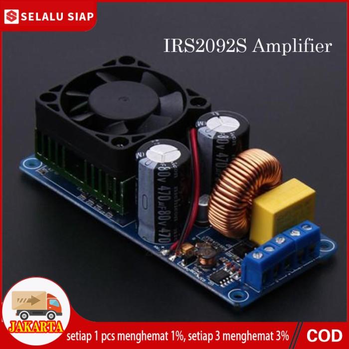 Terlaris Power Amplifier Class D Irs2092S Subwoofer Mono 500 Watt