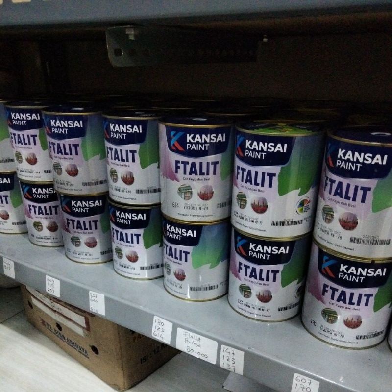 

INDO PAINT - CAT KANSAI PAINT FTALIT ISI 1 LITER