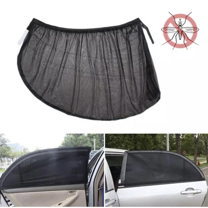 Kelambu Jaring Tirai Jendela Mobil Anti Nyamuk Anti Debu Anti Uv