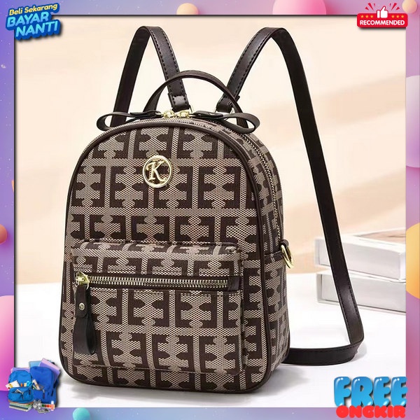 Ras Rsnsel Premium Berkualitas Bagpack Cewek Elegant Rensel Taas Dewasa Premium Ransel Wanita Import