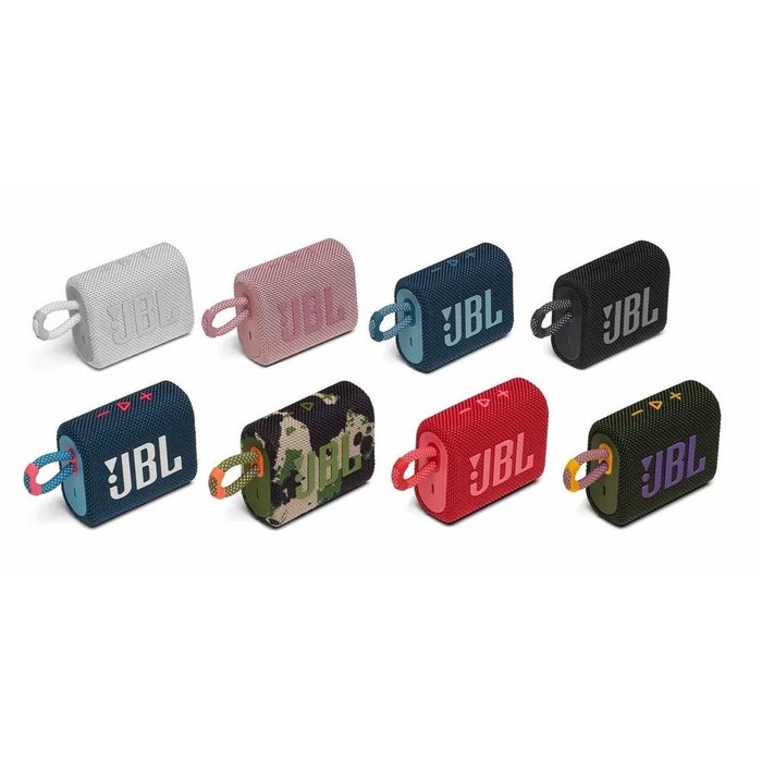 Speaker Jbl Go 3 Waterproof Wireless Bluetooth 5.1 - Portable Speaker