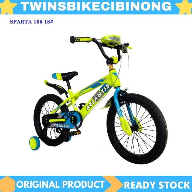 Sepeda Anak 16 Atlantis New Sparta Musik Lampu