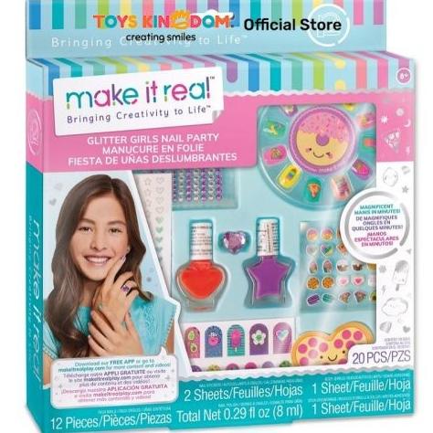 Make It Real Cat Kuku Glitter Nail Party